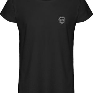 T-shirt lion noir homme.