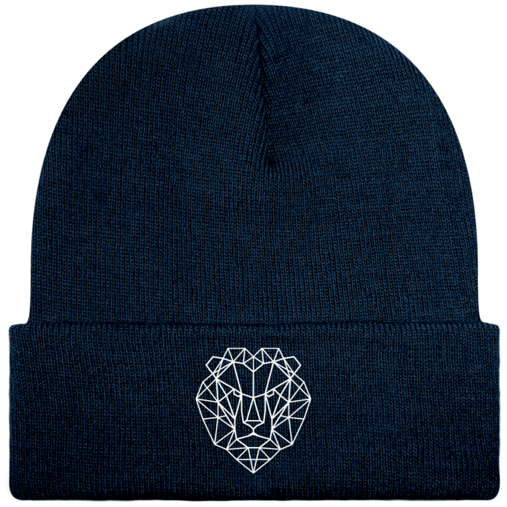 Bonnet tête de lion marine.
