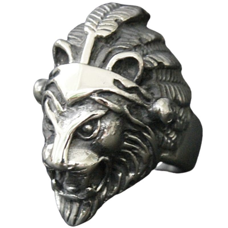 Bague Homme Lion