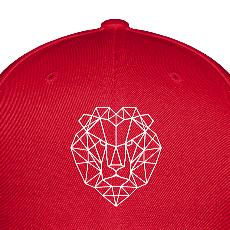 Tête de lion casquette.