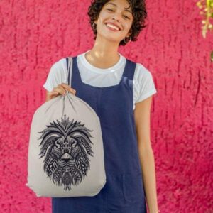 Démonstration sac à dos lion