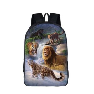 Grand sac à dos félidés