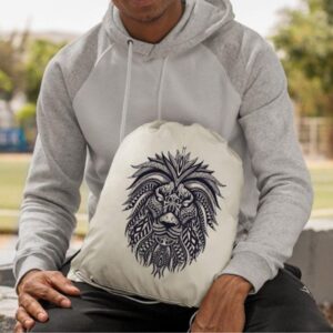 Lion chamane sac à dos présentation
