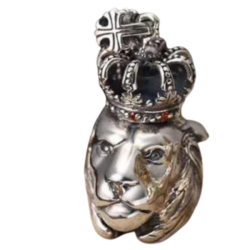 Pendentif lion argent