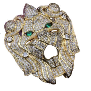 Pendentif Lion Rasta