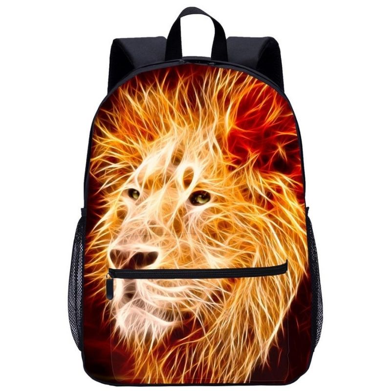 Sac à dos lion feu