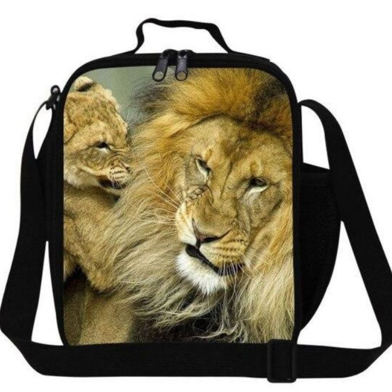 Sac lion câlin
