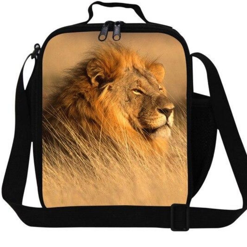 Sac lion hautes herbes