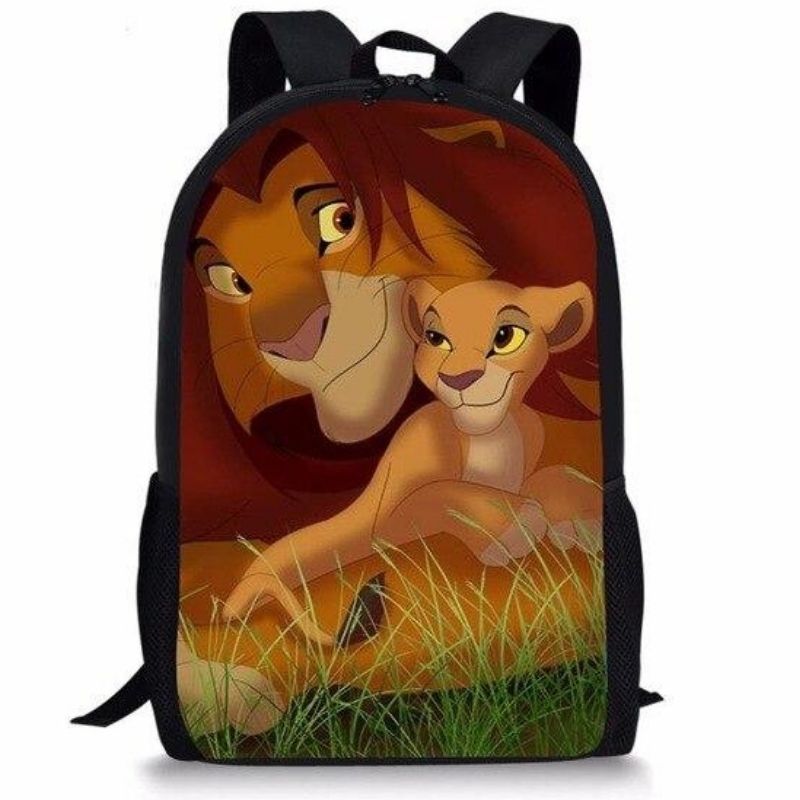 Sac roi lion famille réunie