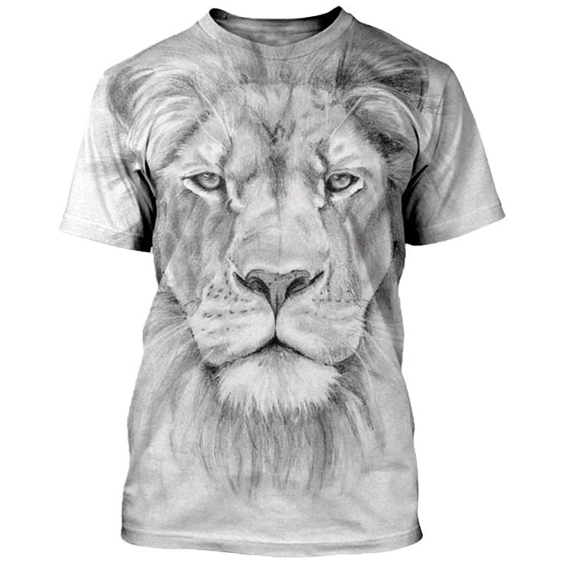 T-Shirt Lion Tatoo