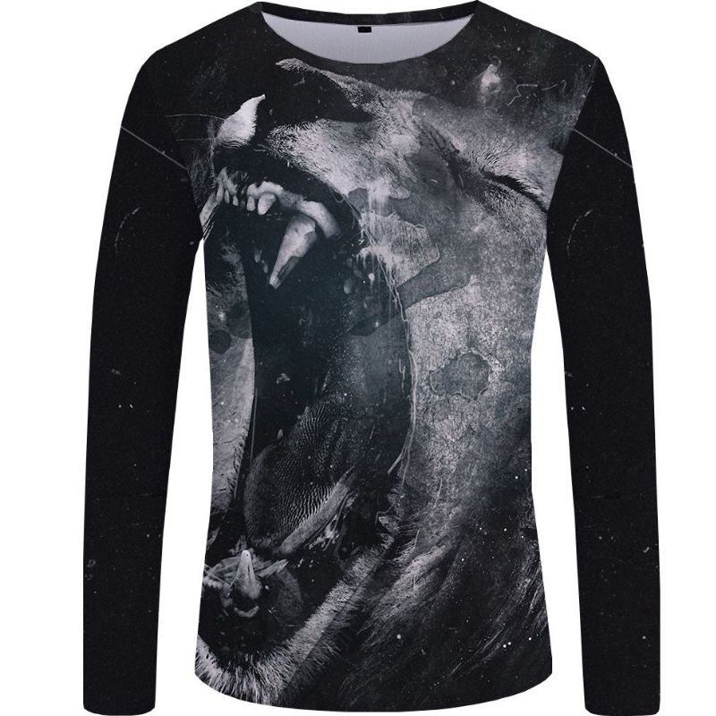 T-Shirt Lion Féroce