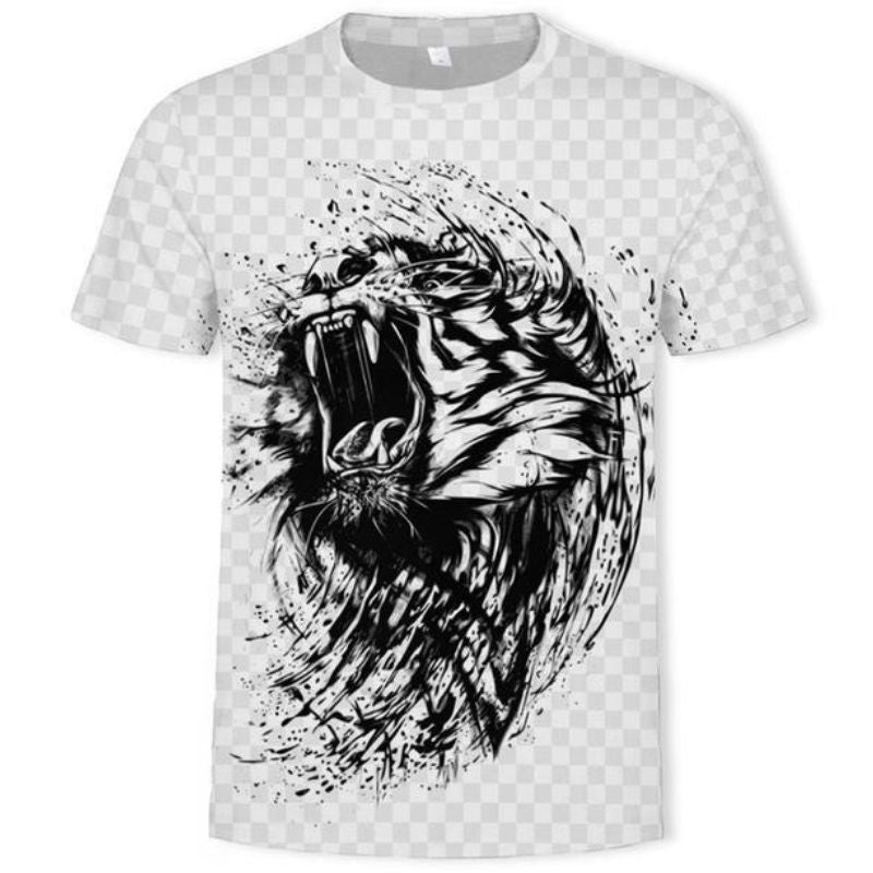 T-Shirt Lion Gueule