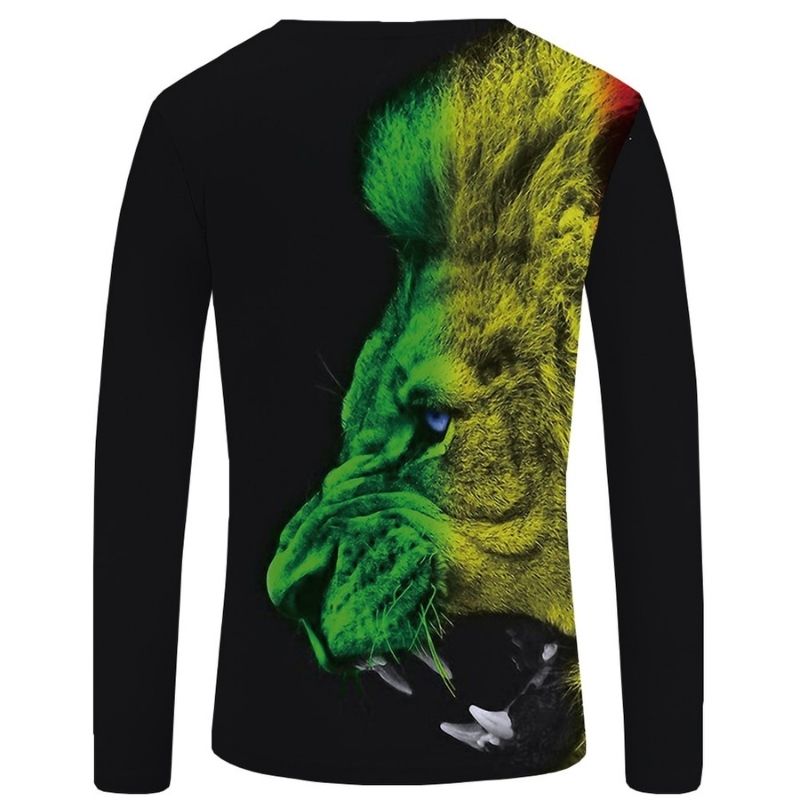 T-Shirt Imprimé Lion