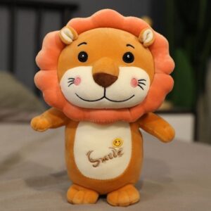 Peluche Lion Smile Marron