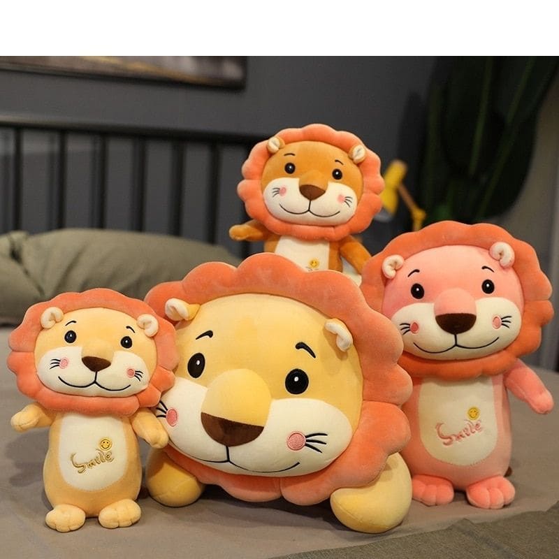 Peluche Lion Couché Smile avec d'autres modèles