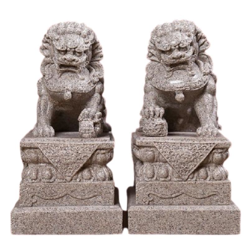 Statue-lion-japonais