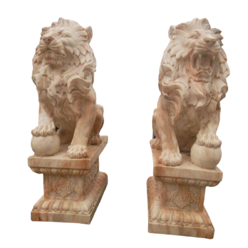 Statue Pierre Lion