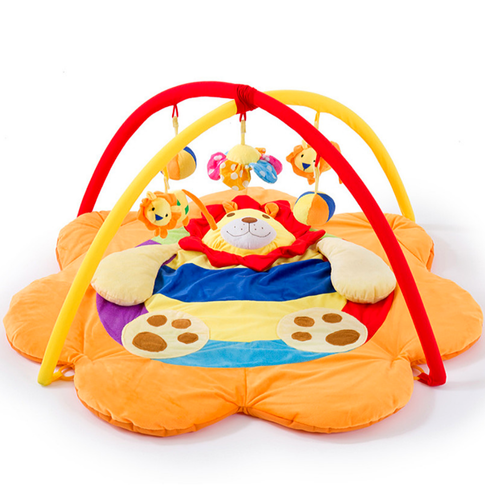 Tapis éveil lion bebe.