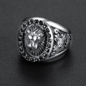 Bague Homme Tête de Lion