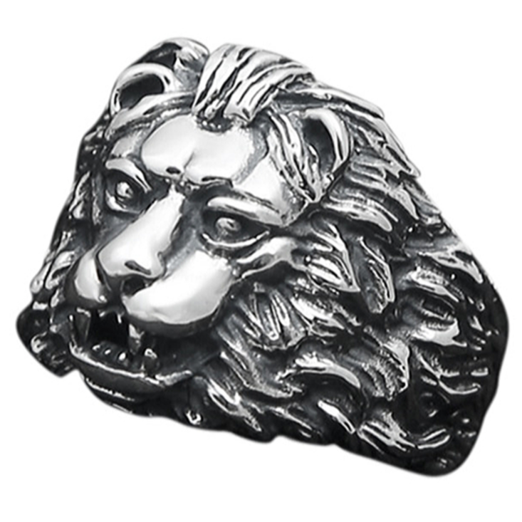 Bague Argent Sterling Lion