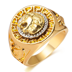 Chevalière Bague Tête de Lion