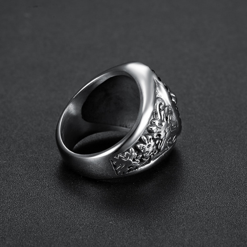 Bague pour Homme Tête de Lion