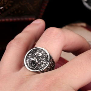Bague Tête Lion