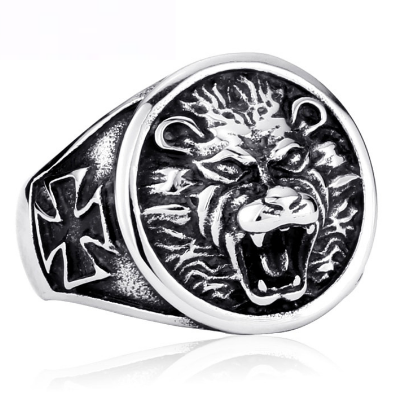 Bague Tête Lion