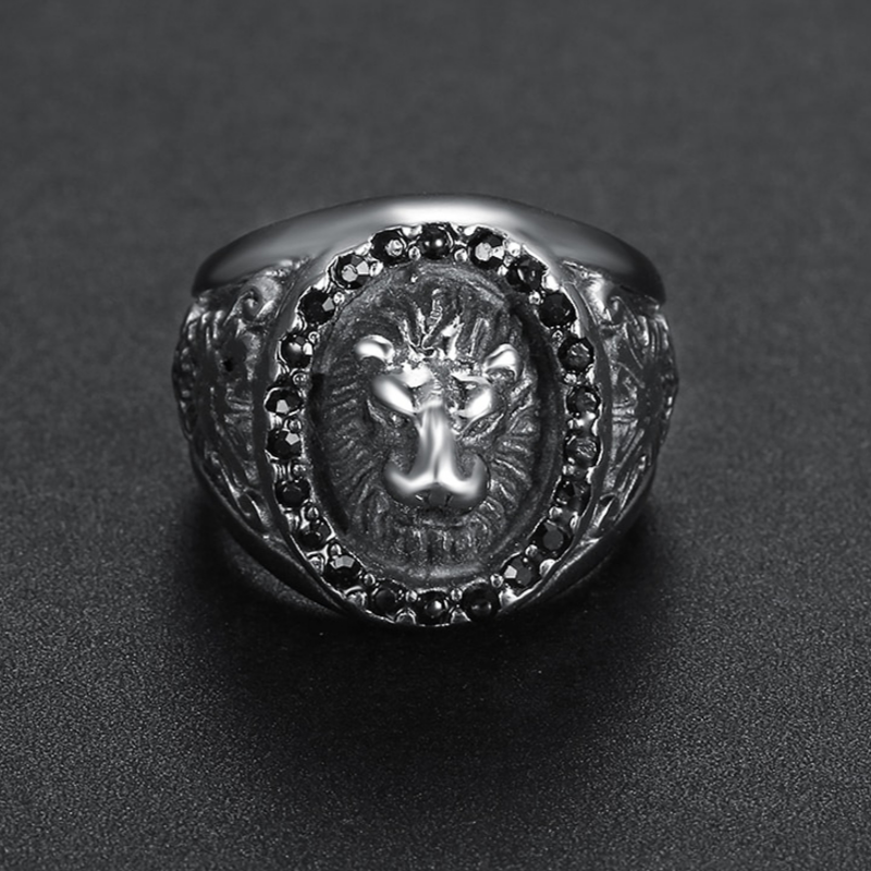 Bague pour Homme Tête de Lion