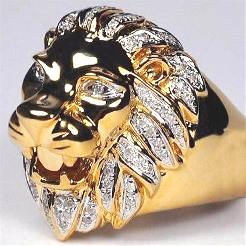 Bague Lion Or Femme