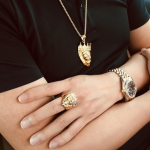 Bague Lion couleur Or