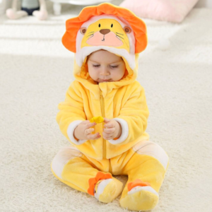 Costume lion bébé.