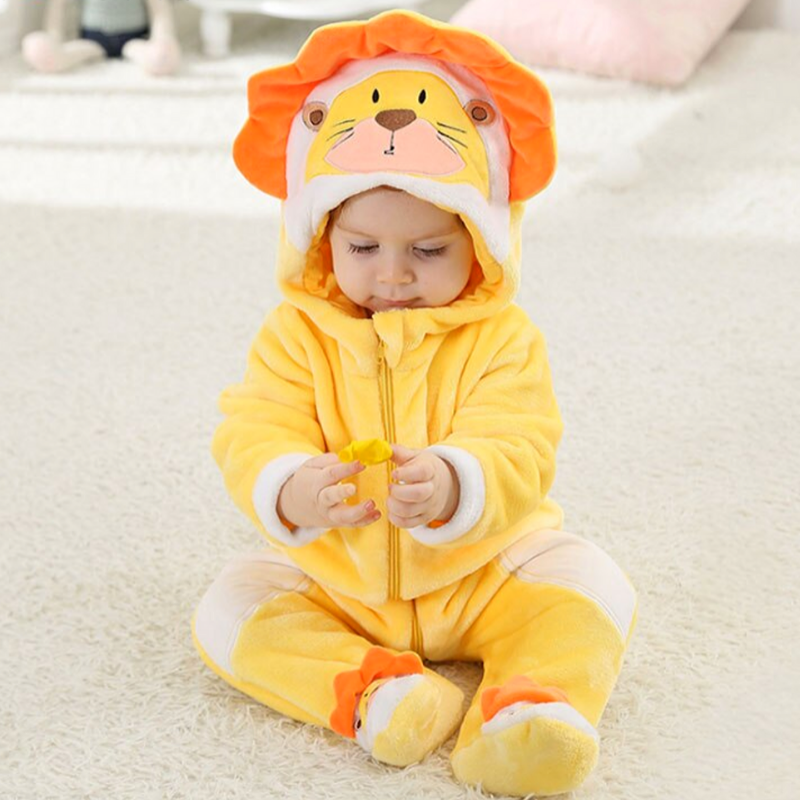 Costume lion bébé.