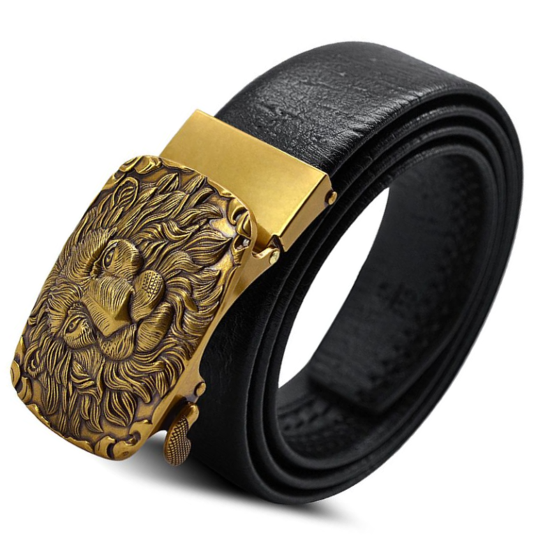 Ceinture Tête de Lion Crinière