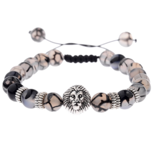 Bracelet Réglable Tête de Lion