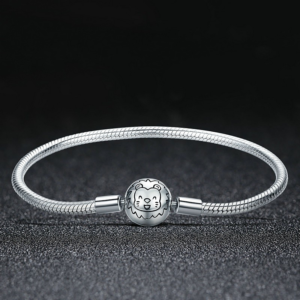 Bracelet Lion en Argent
