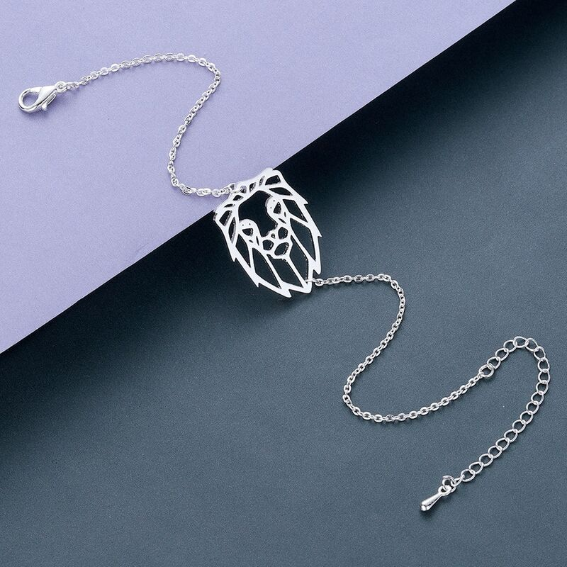 Bracelet Tête de Lion Femme