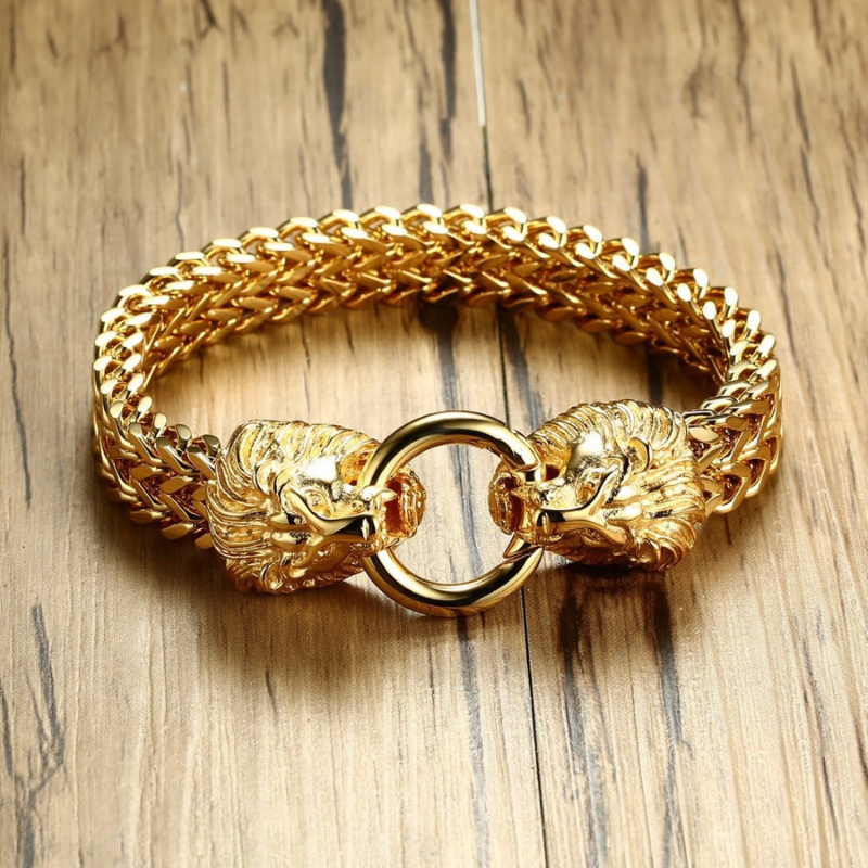 Bracelet Lion Agressif
