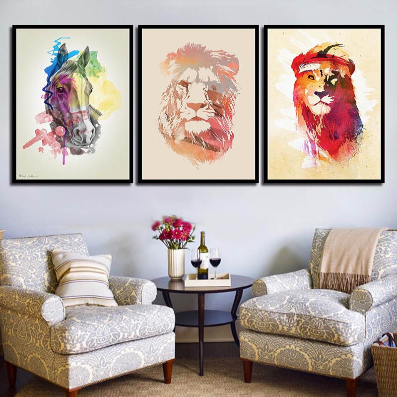 Sélection de poster lions.