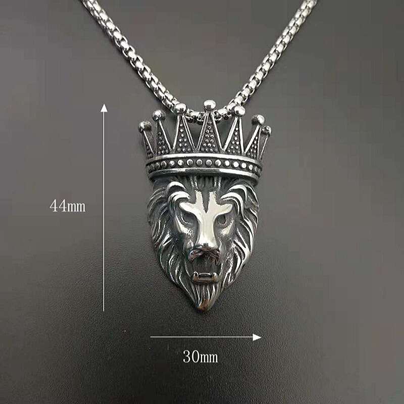 Pendentif lion.