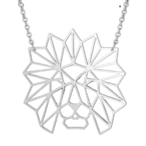 Pendentif Lion Argent Femme