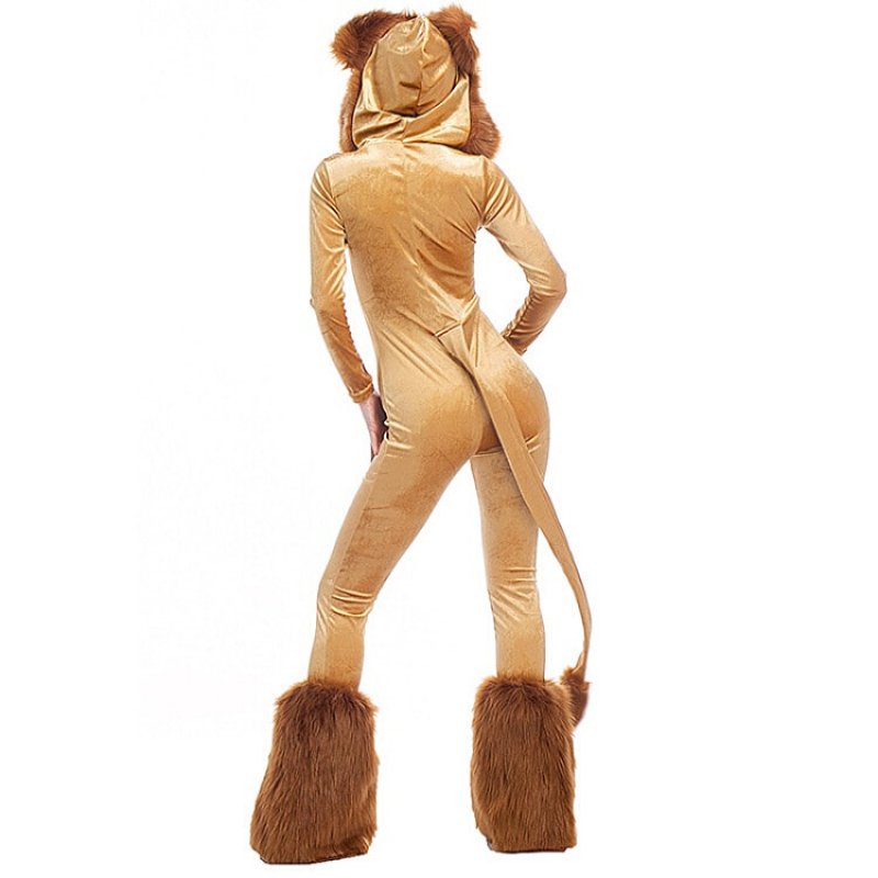 Costume lion femme.