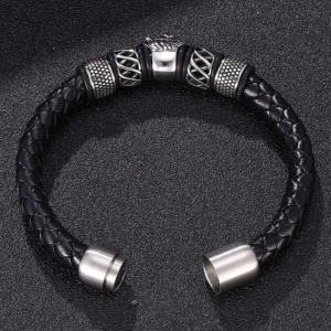 Bracelet Cuir Roi LIon