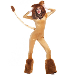 Combinaison lion femme.