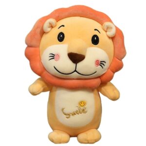 Doudou lion jaune.