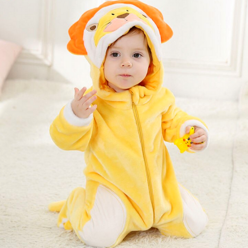Combinaison lion bébé.
