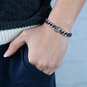 Bracelet Homme Acier Inoxydable Lion
