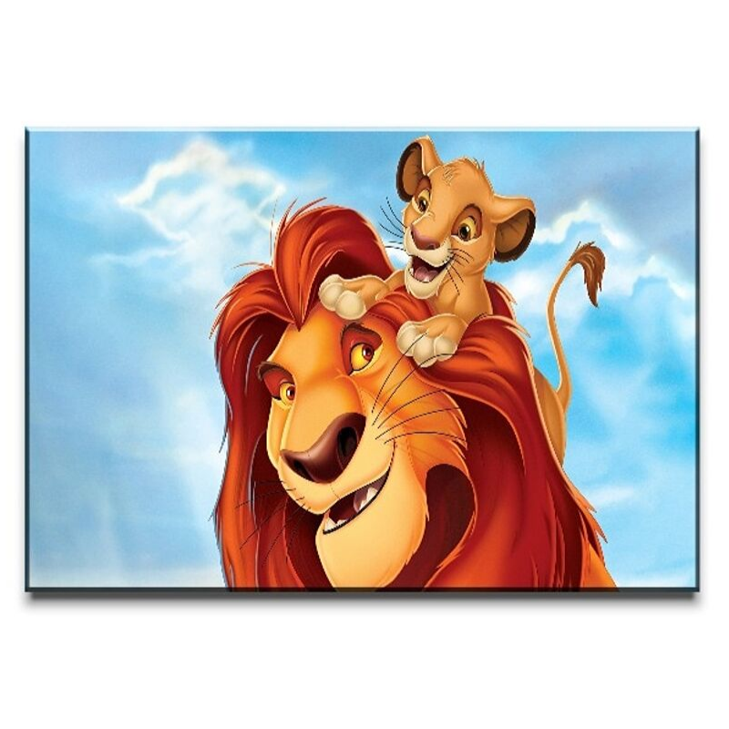 Poster le roi lion.