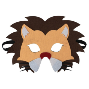 Demi masque lion.
