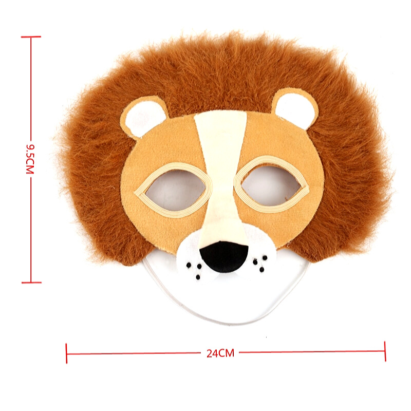 Masque lion femme.